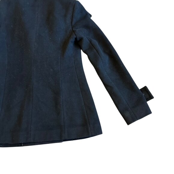 Aritzia T. Babaton Double Breasted Pea Coat Jacket Cashmere Wool Size XXS Womens - Picture 11 of 13